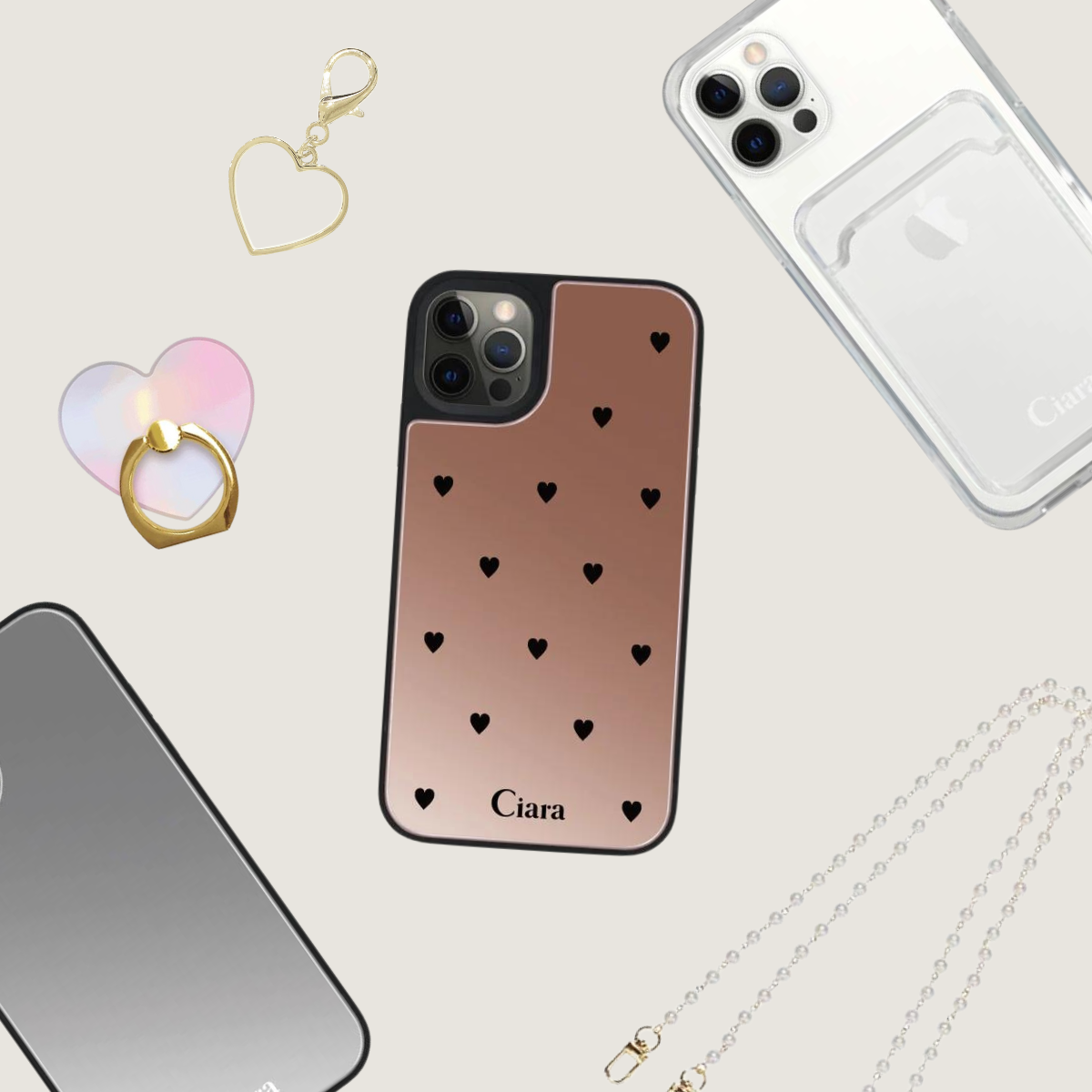 韓国っぽiPhoneXSケースアレンジ3選！可愛くポップにカスタマイズ 