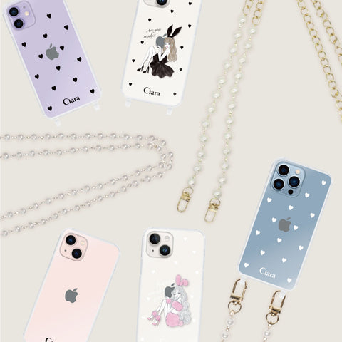 iPhoneケース・カバー ショルダーストラップ