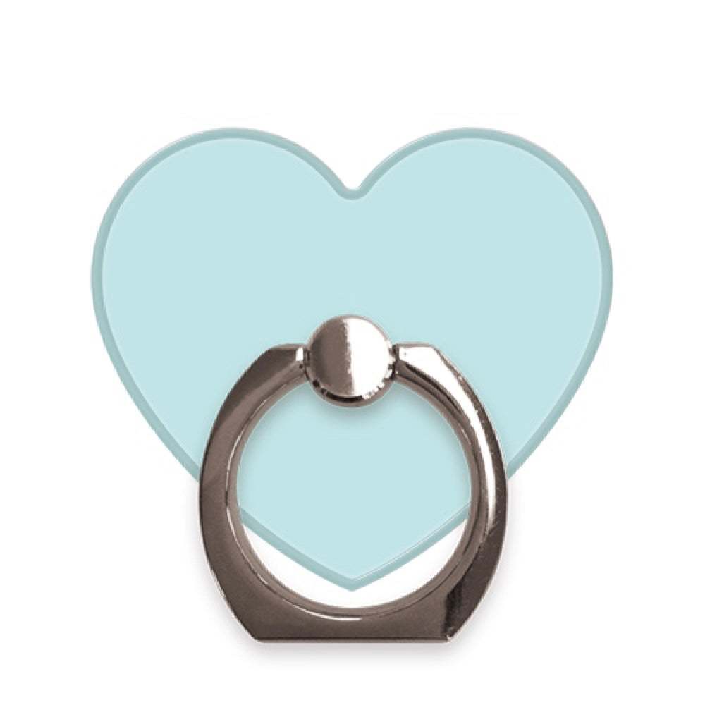 スマホリング ハート ミント RoseGold