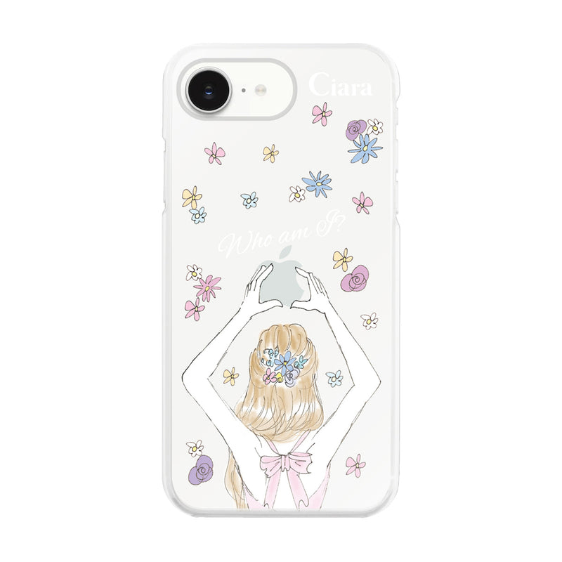 iPhoneケース ハイブリッド クリアケース バックショット