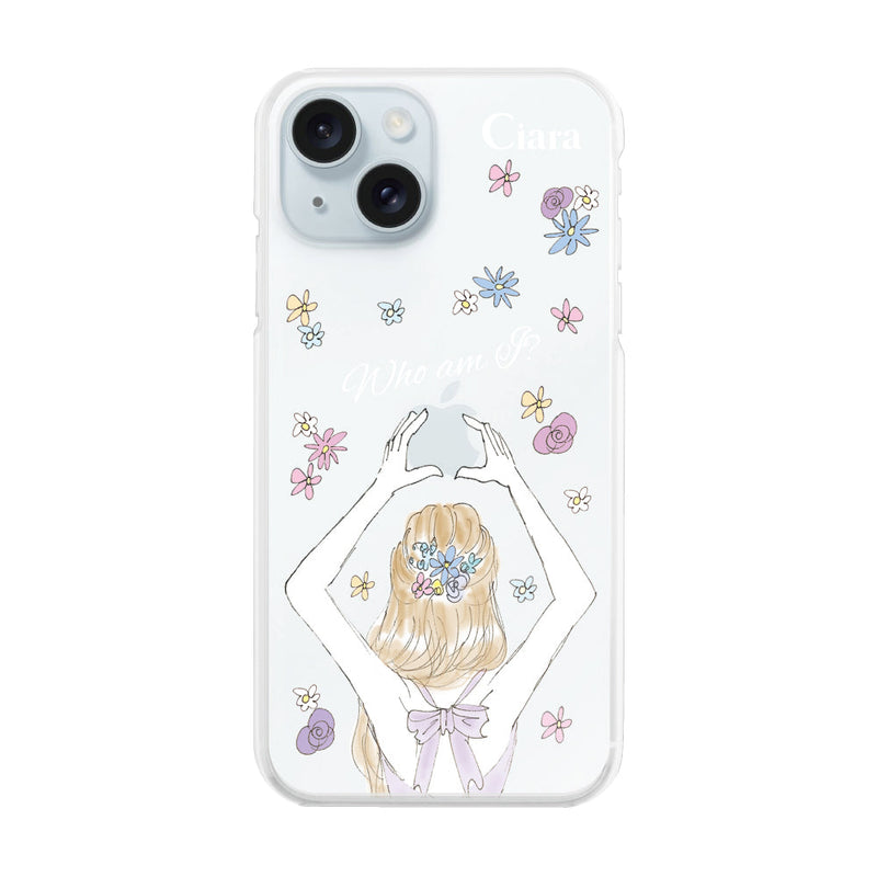 iPhoneケース ハイブリッド クリアケース バックショット