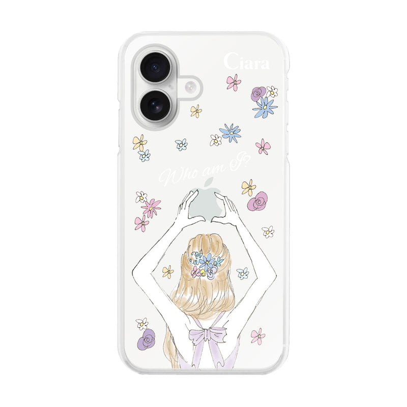 iPhoneケース ハイブリッド クリアケース バックショット