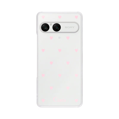 Xperiaケース クリアケース スウィートハート