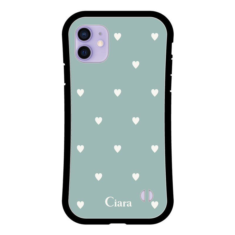 iPhoneケース グリップ 耐衝撃ケース スウィートハート