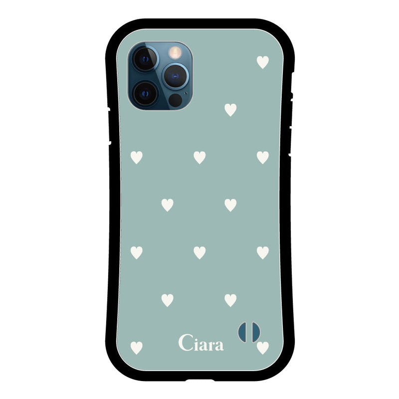 iPhoneケース グリップ 耐衝撃ケース スウィートハート
