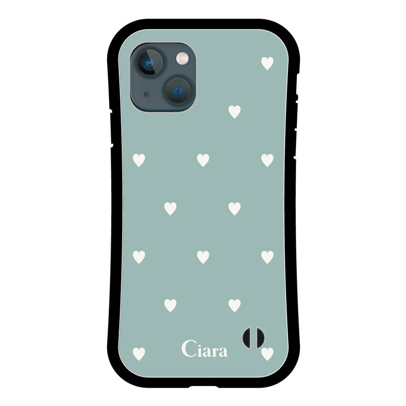 iPhoneケース グリップ 耐衝撃ケース スウィートハート