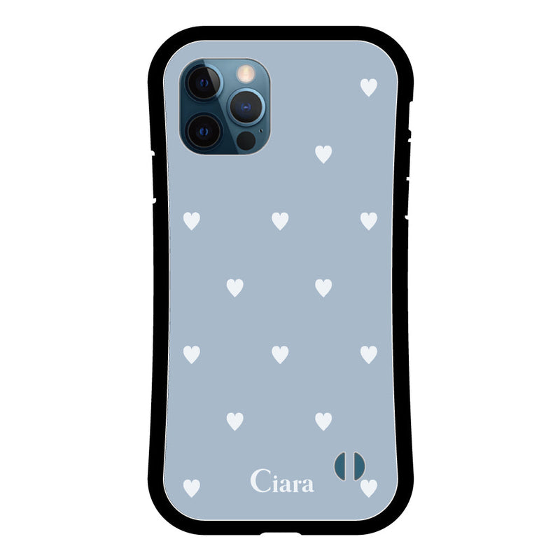 iPhoneケース グリップ 耐衝撃ケース スウィートハート