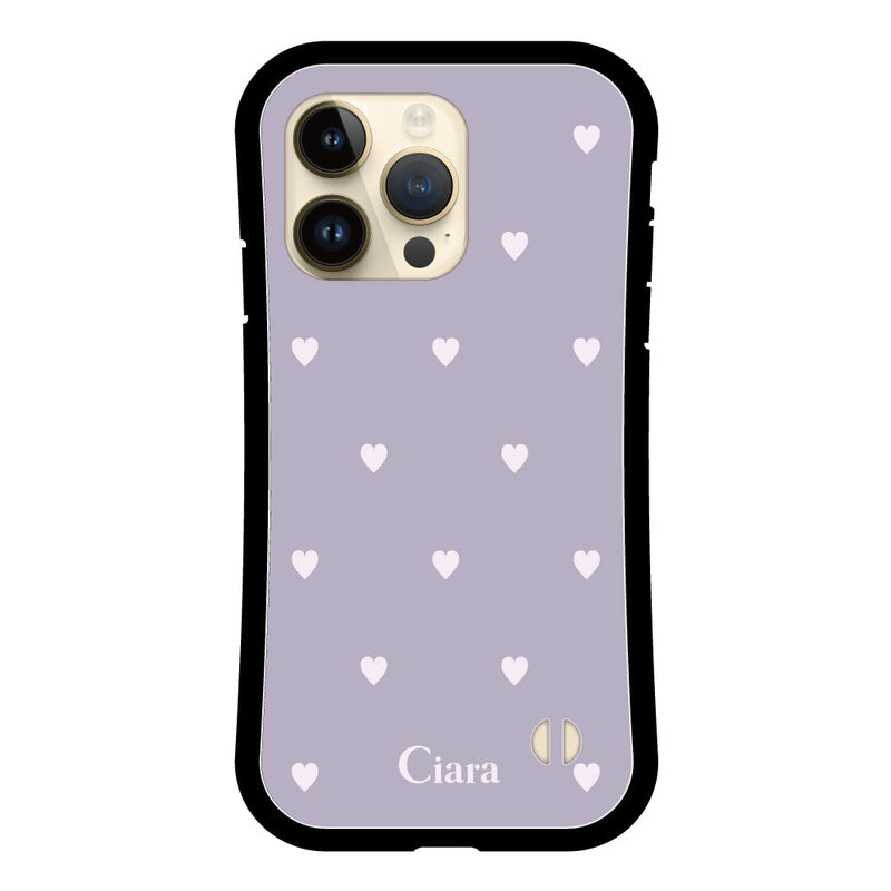 iPhoneケース グリップ 耐衝撃ケース スウィートハート