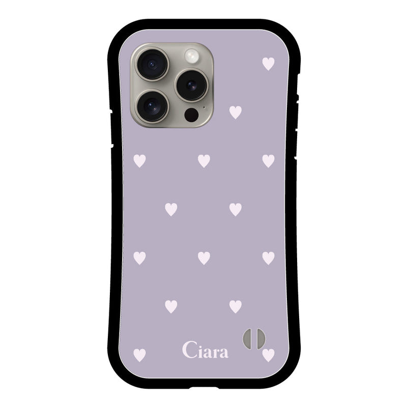 iPhoneケース グリップ 耐衝撃ケース スウィートハート