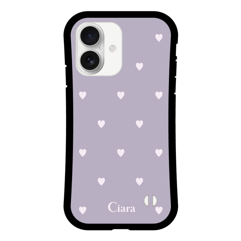 iPhoneケース グリップ 耐衝撃ケース スウィートハート