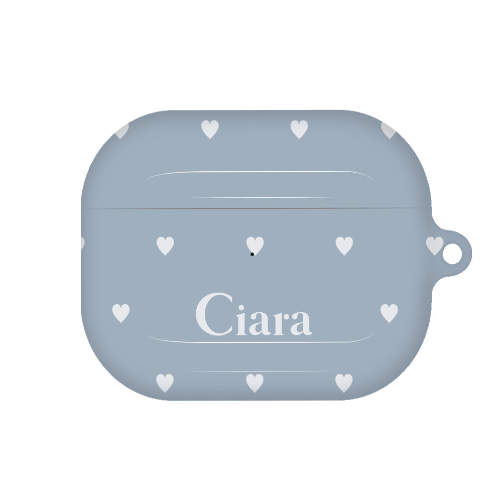 Airpods(第3世代)ケース ハード スウィートハート ブルー