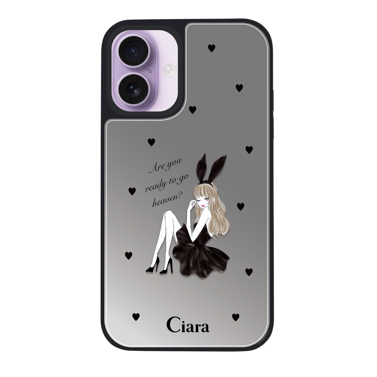 クリアビュー ミラーケース Phone XS Max パープル クリアビュー ミラーケース Phone XS Max パープル