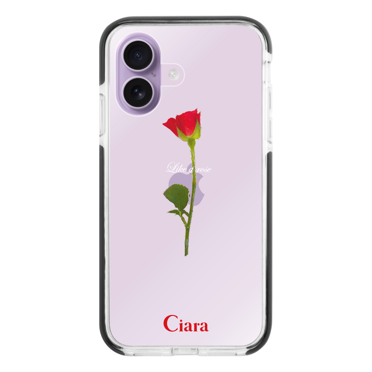 iPhoneケース】 クッションバンパー WATER ROSE(ウォーターローズ 