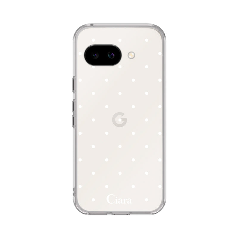 GooglePixelケース クリアケース スウィートドット