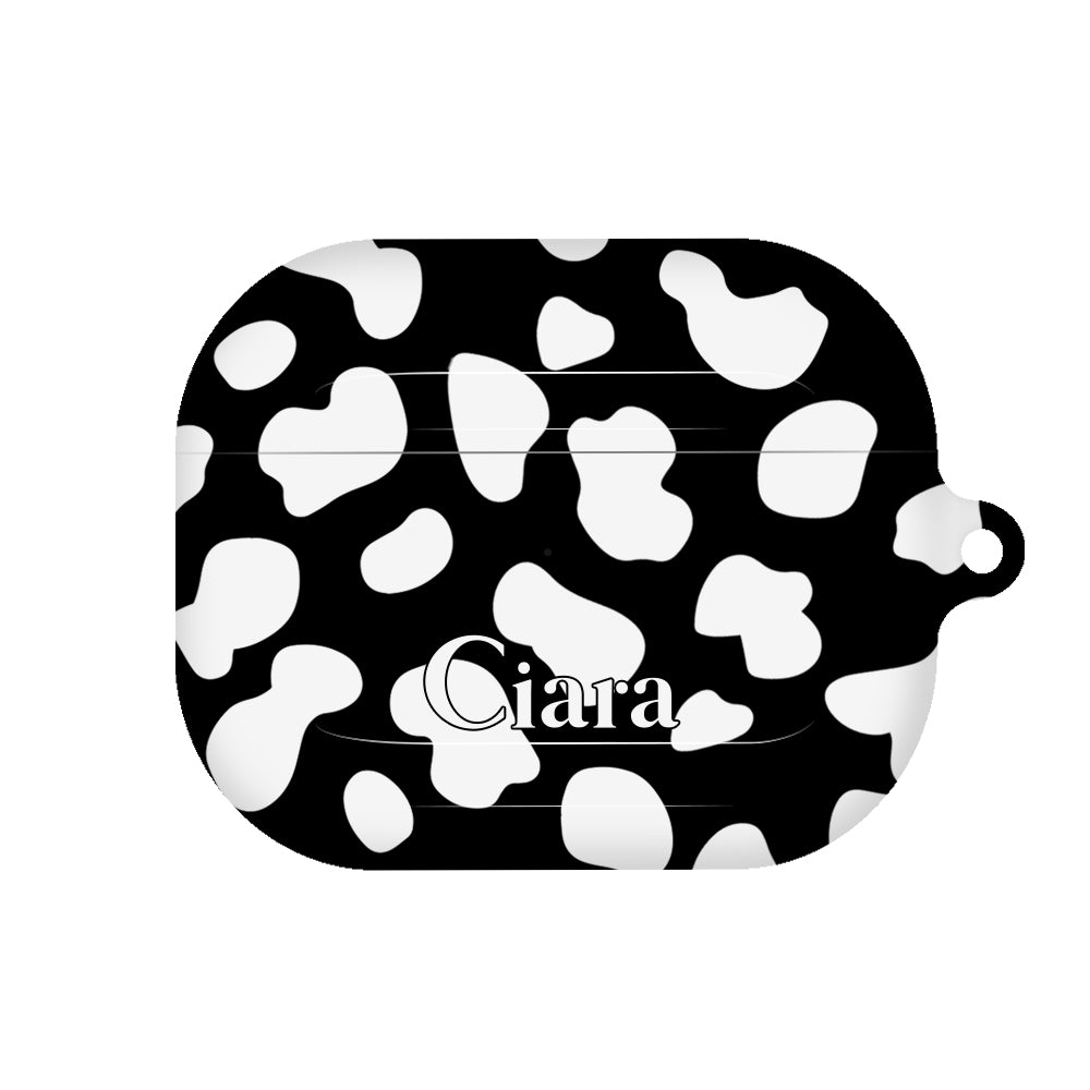 Airpods(第3世代)ケース ハード ダルメシアン ブラック