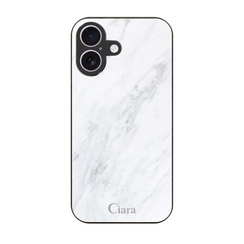 iPhoneケース ガラス 強化ガラスケース マーブル