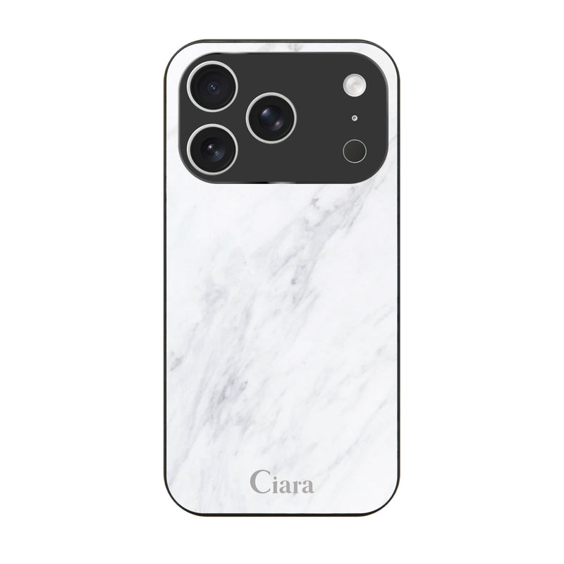 iPhoneケース ガラス 強化ガラスケース マーブル