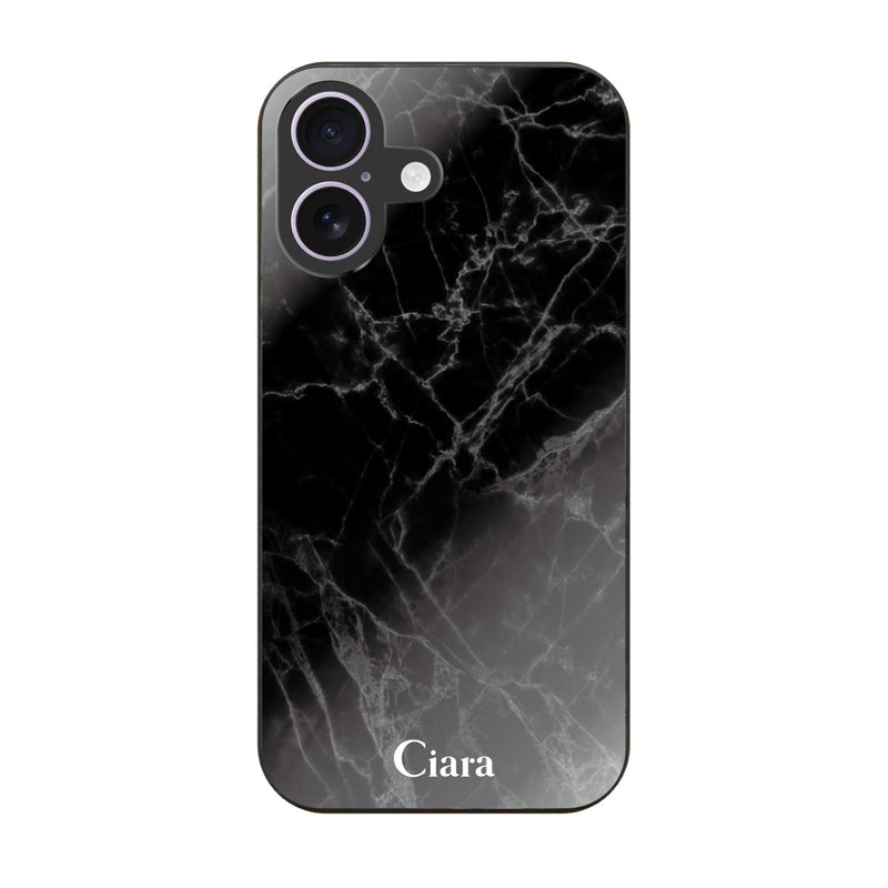 iPhoneケース ガラス 強化ガラスケース マーブル