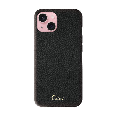 iPhoneケース シュリンクPU レザーケース ロゴ