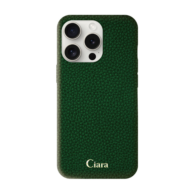 iPhoneケース シュリンクPU レザーケース ロゴ