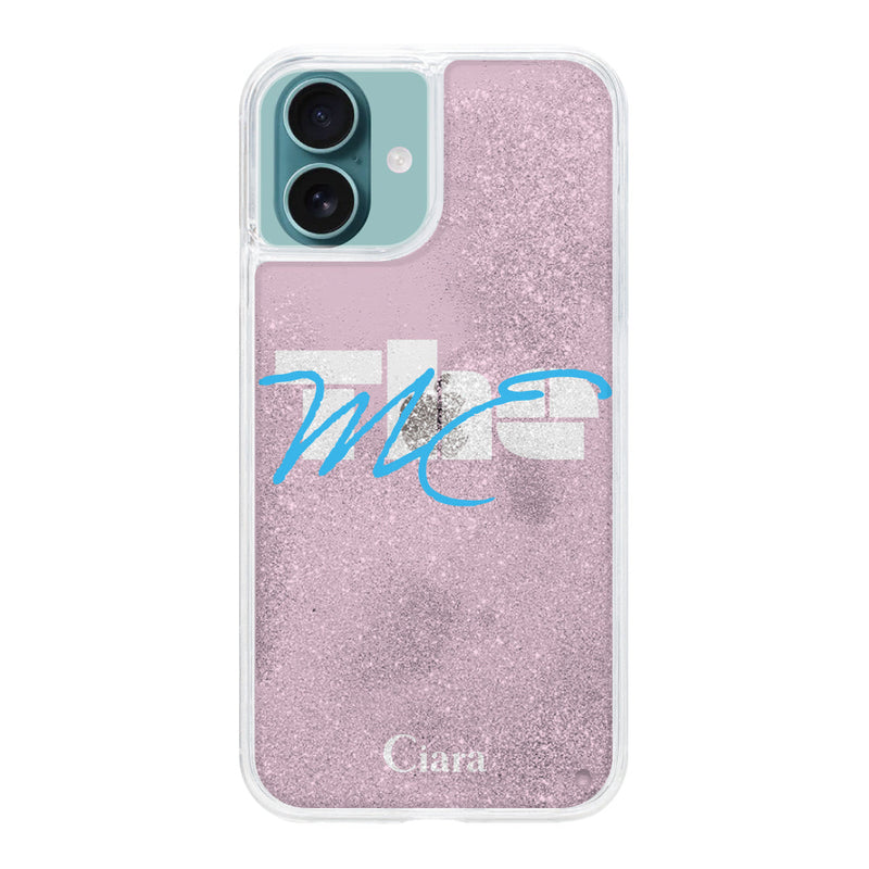 iPhoneケース グリッター オイルクリアケース テーマ