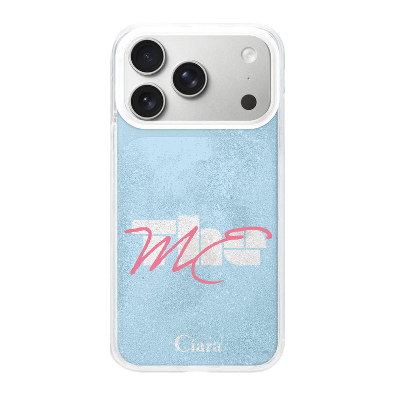 iPhoneケース グリッター オイルクリアケース テーマ