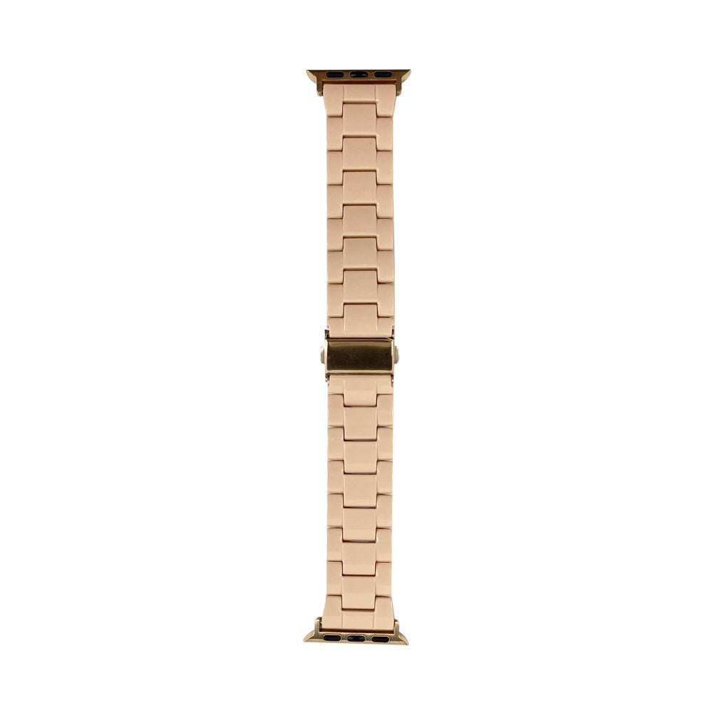 42mm/44mm/45mm/49mm レジンアップルウォッチバンド ベージュ