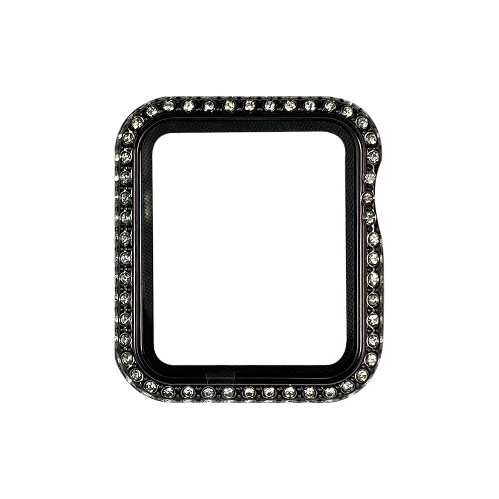 41mm フルビジューアップルウォッチカバー ブラック