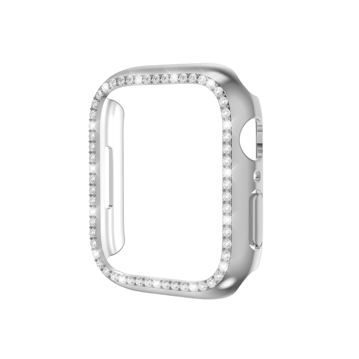 41mm ビジューアップルウォッチカバー シルバー