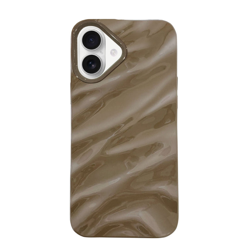 iPhoneケース ウェーブフォーム TPUケース プティ