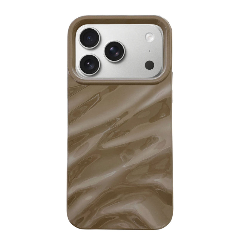 iPhoneケース ウェーブフォーム TPUケース プティ