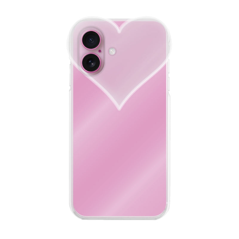 iPhoneケース ハート TPUクリアケース プティ