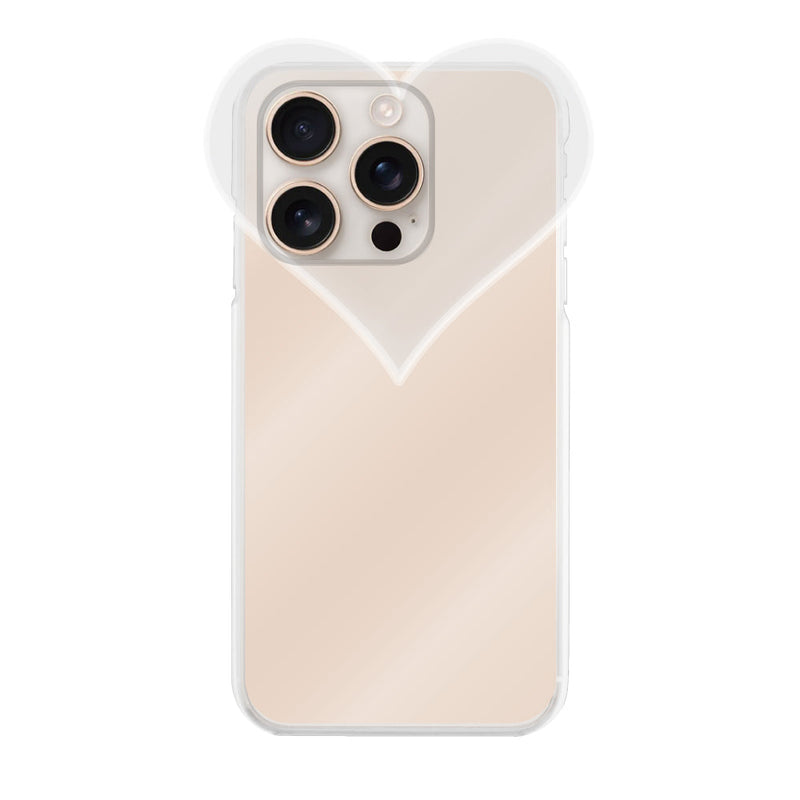 iPhoneケース ハート TPUクリアケース プティ