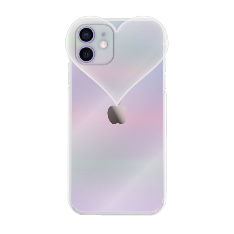 iPhoneケース ハート TPUクリアケース プティ