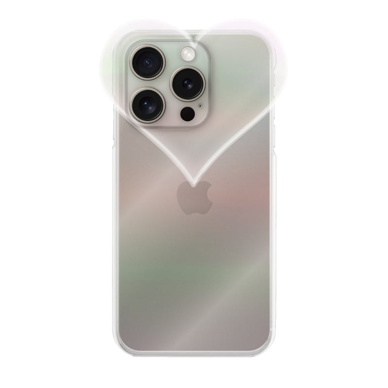 iPhoneケース ハート TPUクリアケース プティ