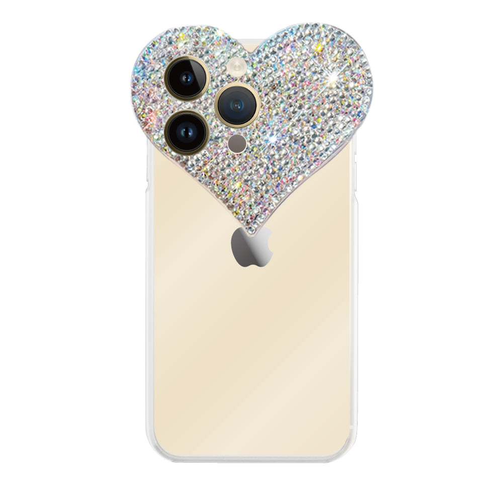 iPhoneケース ハートビジュー TPUクリアケース プティ