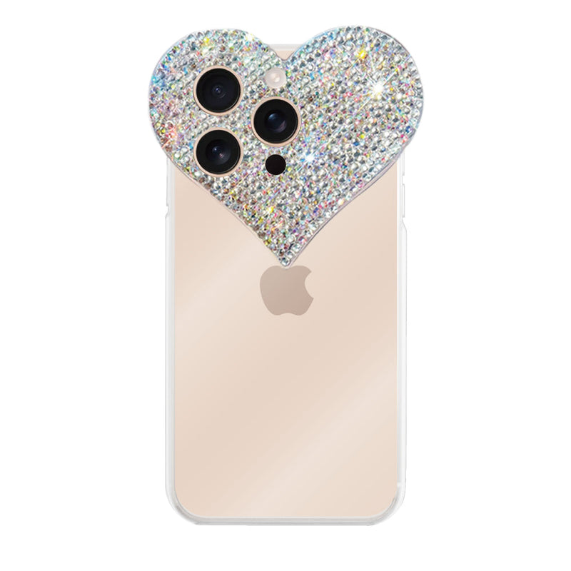iPhoneケース ハートビジュー TPUクリアケース プティ