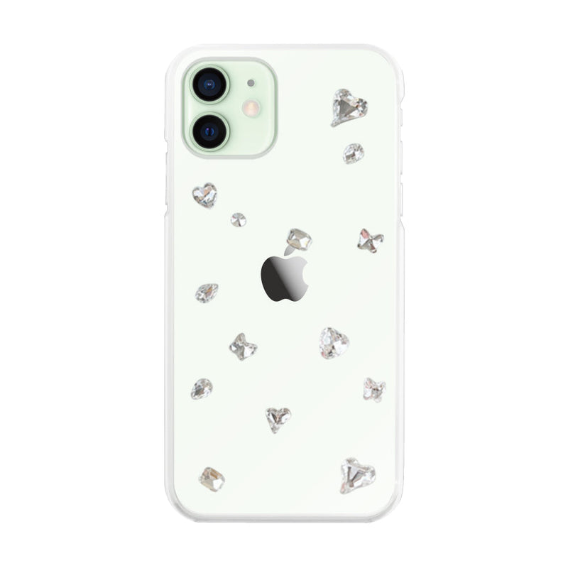 iPhoneケース ビジューTPUクリア プティ
