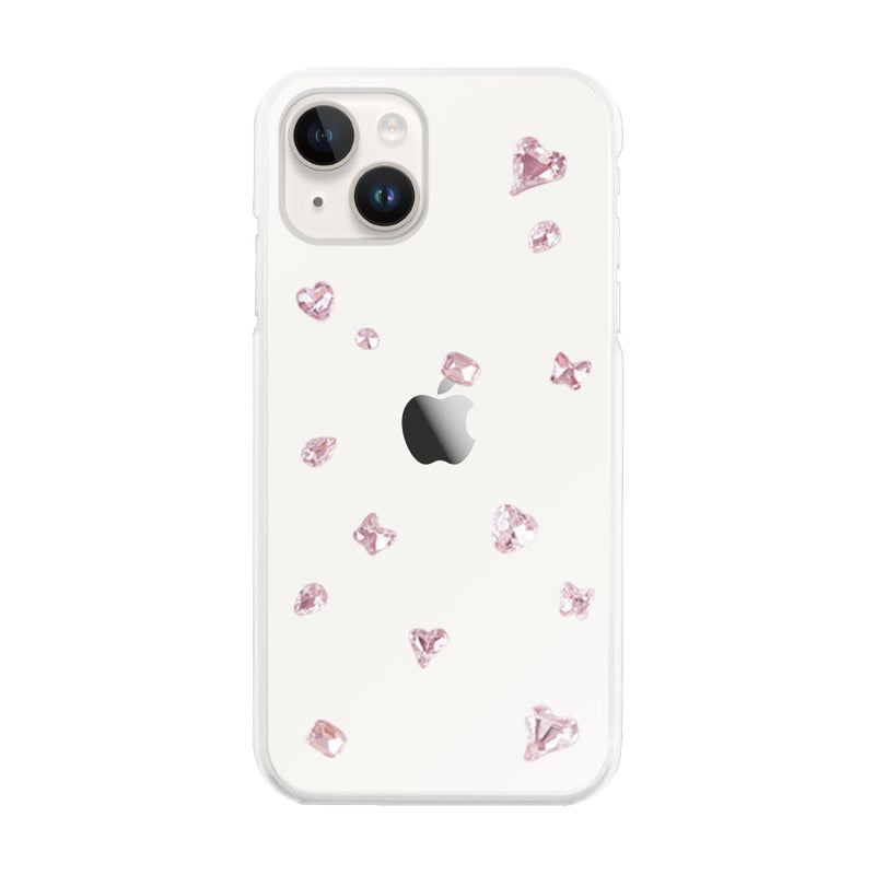iPhoneケース ビジューTPUクリア プティ