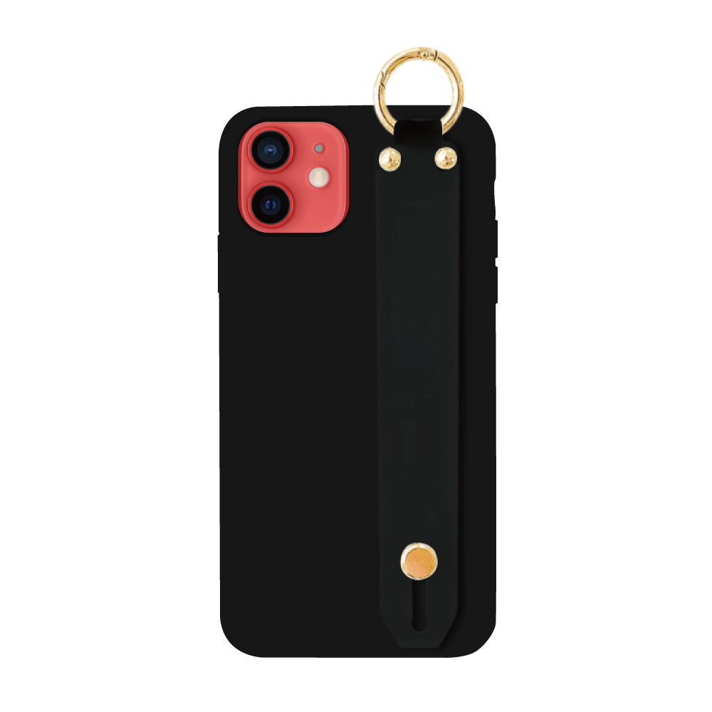 iPhone11ケース バンドTPU プティ ブラック