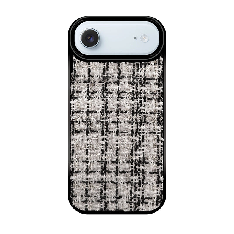 iPhoneケース ツイードレザー TPU プティ