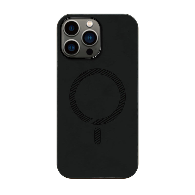 iPhoneケース マグセーフPUレザーハイブリッドケース プティ