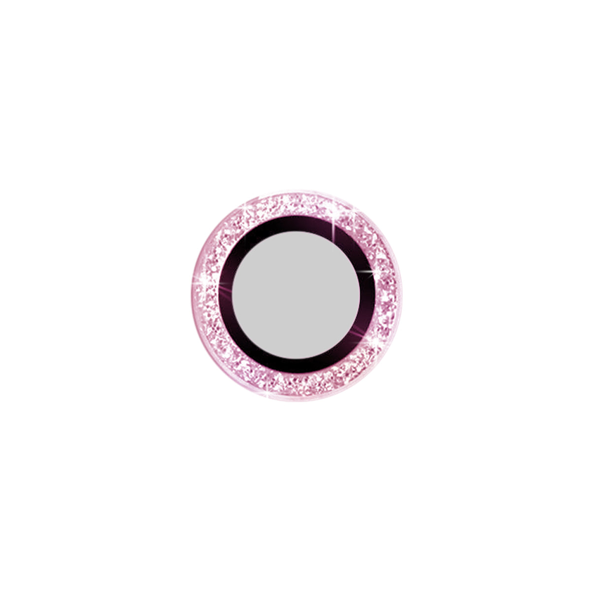 iPhoneAir スマホアクセサリー カメラカバー ラメカメラレンズガラスカバー ピンク