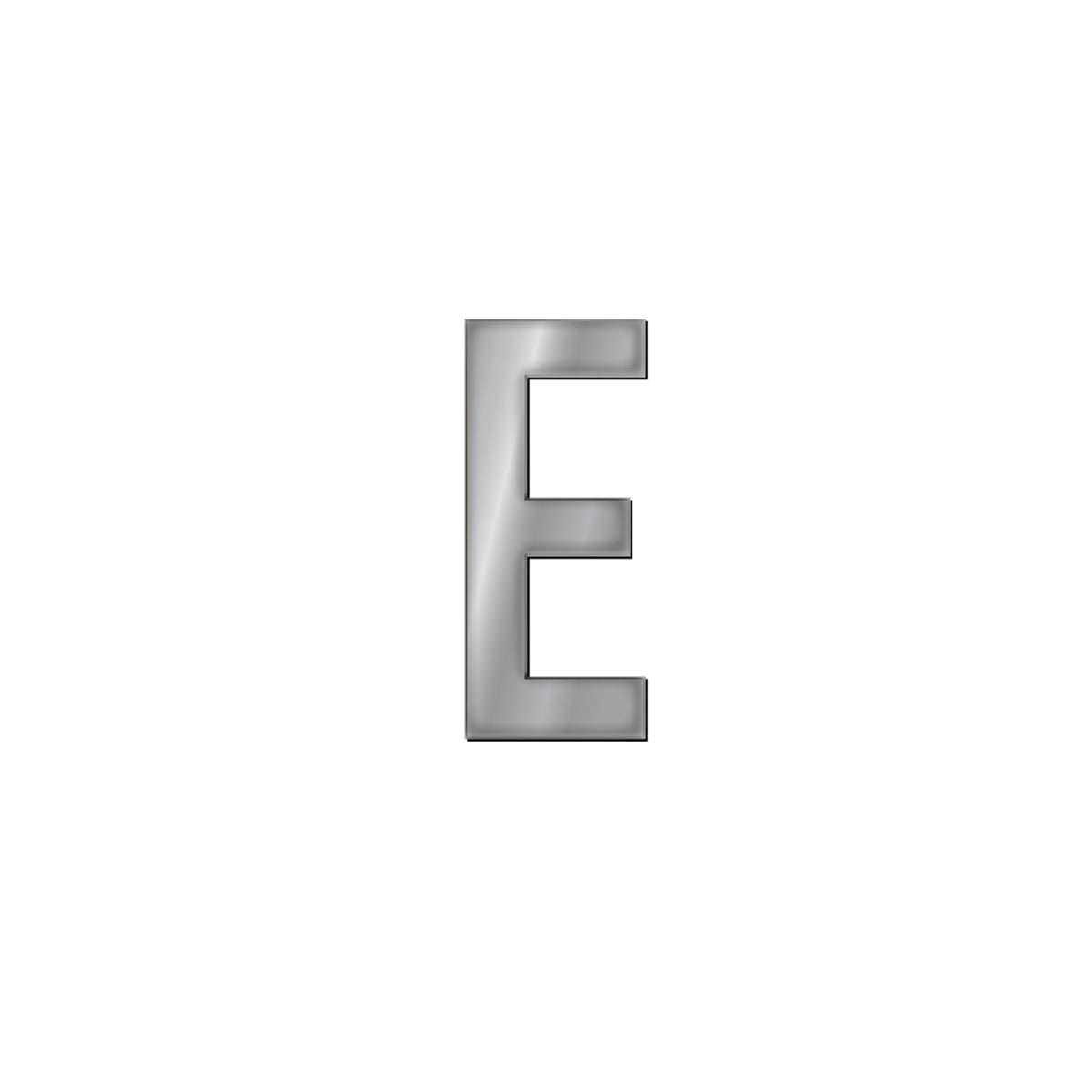 チャーム バンドラージイニシャル シルバー E