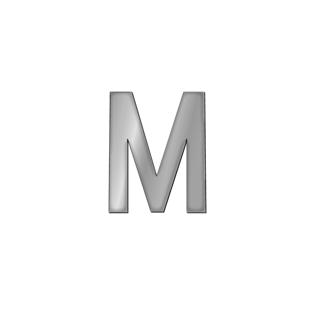 チャーム バンドラージイニシャル シルバー M