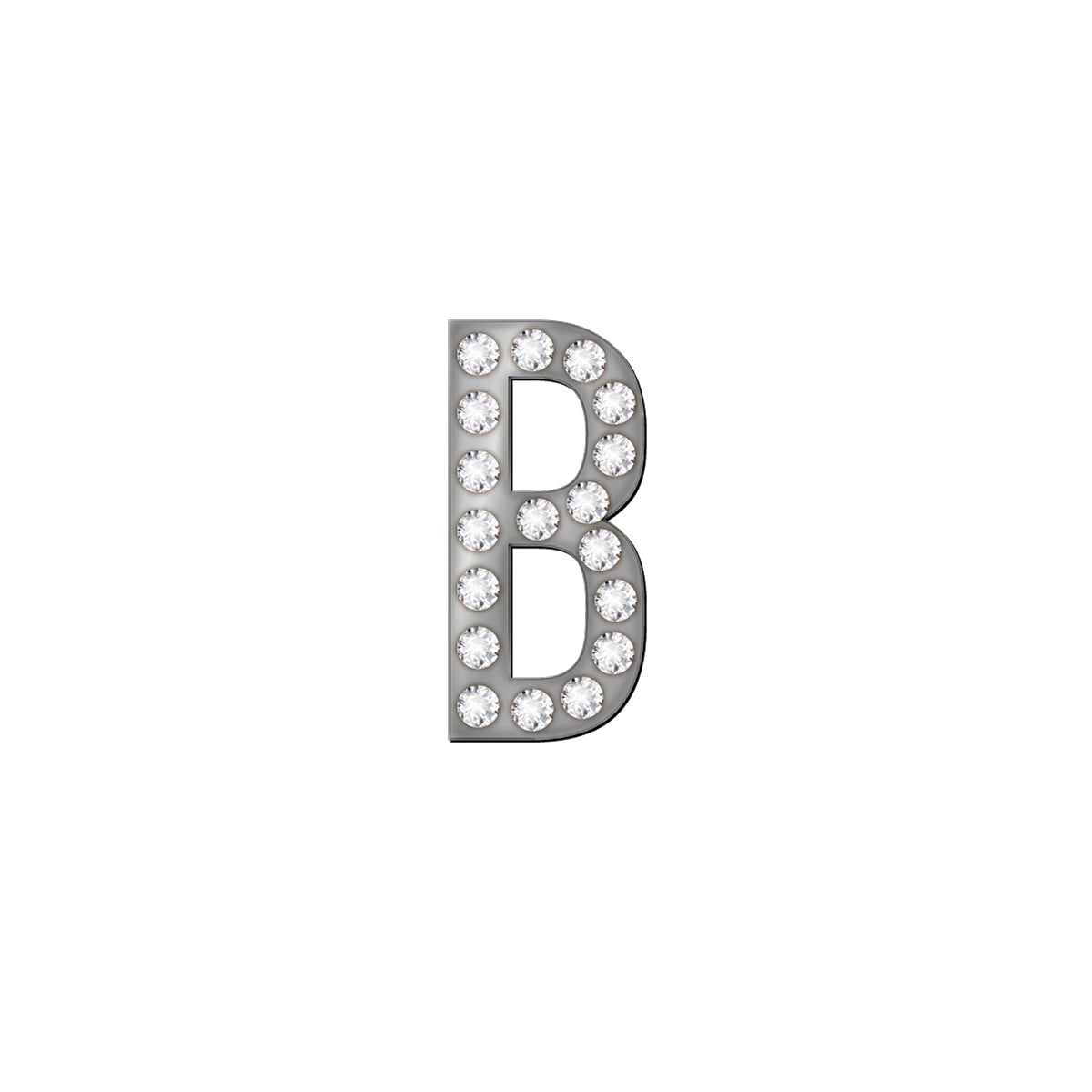 Free チャーム バンドラージデザインイニシャル シルバービジュー