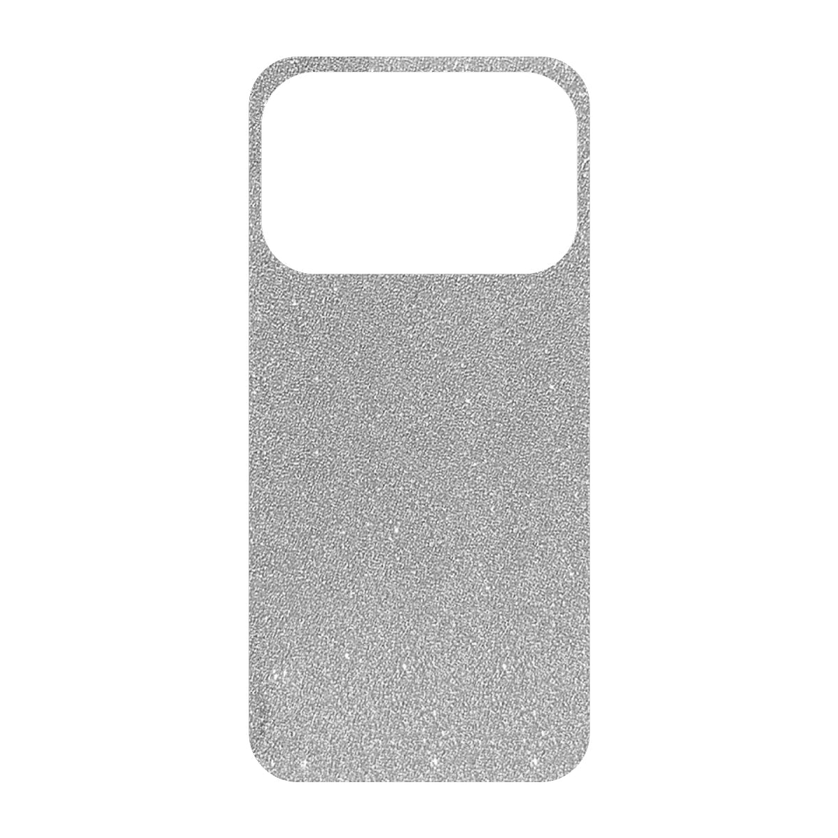 iPhone17Pro スマホアクセサリー シート グリッターインナーシート シルバー