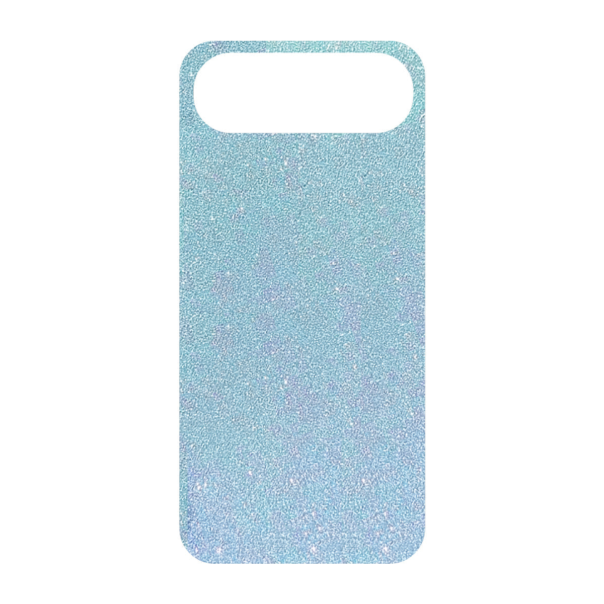 iPhoneAir スマホアクセサリー シート グリッターインナーシート ブルー