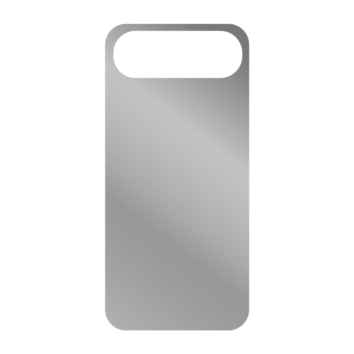 iPhoneAir スマホアクセサリー シート ミラーインナーシート シルバー