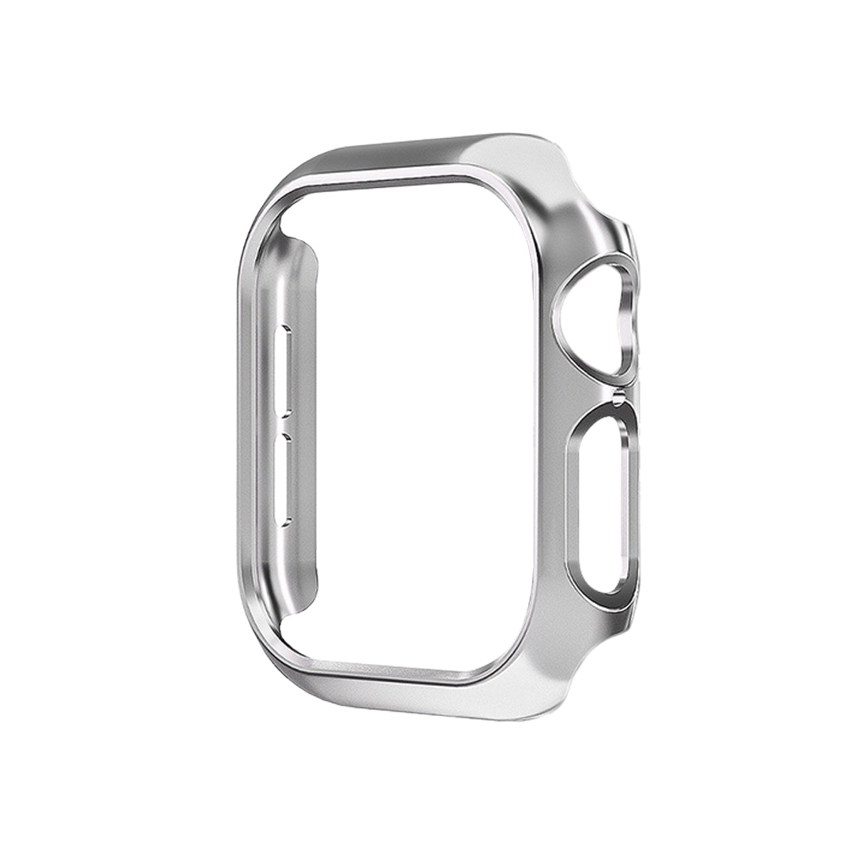42mm Series10 シンプルアップルウォッチカバー シルバー